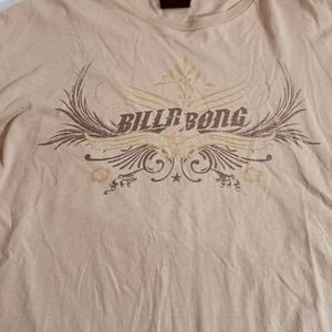 Billabong Vintage T-shirt Men's L  Short Sleeve Y2K Graphic Faded